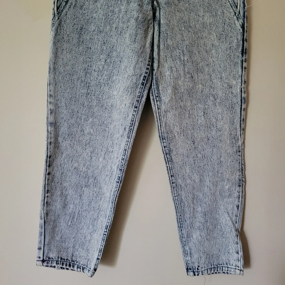 Vintage NWT Deadstock Acid Wash 80s Western Tapered Leg Jeans Size 26 - Picture 5 of 8